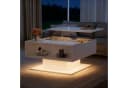 Merax Couchtisch Hochglanz LED-Beleuchtung Bild 4