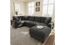 Merax Ecksofa U-förmig XXL-Modulares Sofa mit USB-Anschlüssen Bild 2