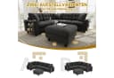 Merax Ecksofa U-förmig XXL-Modulares Sofa mit USB-Anschlüssen Bild 5