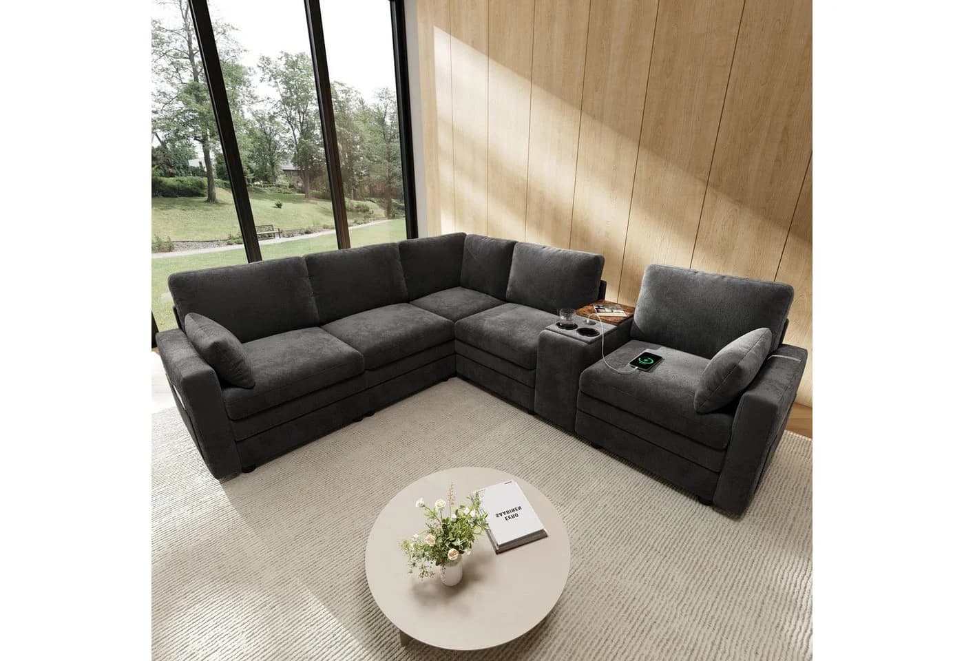 Modulares Ecksofa im modernen Stil - Bild 3
