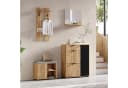 Merax Garderoben-Set 4-teilig Wandgarderobe Schuhschrank Schuhbank Spiegel Bild 5