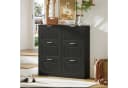 Merax Schuhschrank 6 Klappen Weiß MDF Flur Bild 2