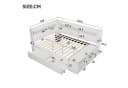 Merax Daybett 90x200cm mit USB-Anschluss & LED-Lichtleiste Bild 5