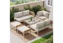 Flieks Gartenlounge-Set 7-Sitzer Polyrattan Bild 3