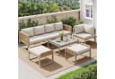 Flieks Gartenlounge-Set 7-Sitzer Polyrattan Bild 4