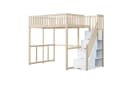 Flieks Hochbett Massivholz mit Stauraumtreppe Kinderbett Bild 5