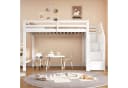 Flieks Hochbett Kinderbett mit Stauraumtreppe Bild 1