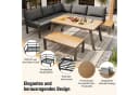 Flieks Gartenlounge-Set Outdoor 7-Sitzer Sitzgruppe Bild 5