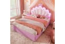 Flieks Polsterbett Rosa LED Prinzessinnenbett mit Schubladen Bild 1