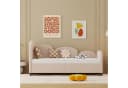 Flieks Daybett Rosa Samt mit Ausziehbett Bild 1