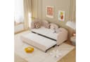 Flieks Daybett Rosa Samt mit Ausziehbett Bild 2