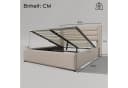 Flieks Funktionsbett Cozy Beige Polsterbett mit Stauraum Bild 4