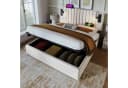 Flieks Polsterbett mit Stauraum und Leselampe Beige Bild 1