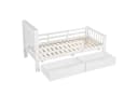 Flieks Kinderbett Kiefer Massivholz mit Schubladen und Tafel Bild 5