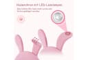 Flieks Polsterbett LED Kinderbett Rosa mit Hasenohren Bild 5