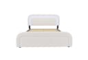 Flieks Polsterbett mit LED, Schubladen und Lammwolle-Bezug Bild 5