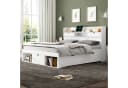 Flieks Doppelbett 160x200 mit USB, Schubladen & Stauraum Bild 1
