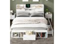 Flieks Doppelbett 160x200 mit USB, Schubladen & Stauraum Bild 3