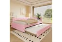 Flieks Daybett Rosa mit Ausziehbett und USB-Anschluss Bild 1