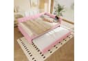 Flieks Daybett Rosa mit Ausziehbett und USB-Anschluss Bild 2