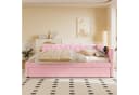 Flieks Daybett Rosa mit Ausziehbett und USB-Anschluss Bild 3