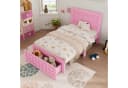 Flieks Kinderbett Rosa Bausteine-Form mit Schublade Bild 2