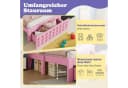 Flieks Kinderbett Rosa Bausteine-Form mit Schublade Bild 4