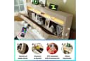 Flieks Polsterbett Beige Hydraulisches Stauraumbett mit LED Bild 5