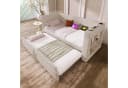 Flieks Daybett Beige mit Ausziehbett & Stauraum Bild 1