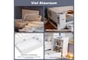 Flieks Kinderbett Stauraumbett mit Schubladen und Nachttisch Bild 4