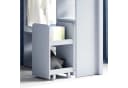 Flieks Hochbett Kinderbett grau mit Stauraum Bild 4