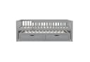 Flieks Kinderbett 90x200 cm mit Ausziehbett und 2 Schubladen Bild 5