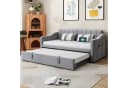 Flieks Daybett Polsterbett Schlafsofa 180x190cm Samt Bild 1