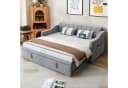 Flieks Daybett Polsterbett Schlafsofa 180x190cm Samt Bild 2