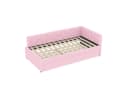 Flieks Daybett Rosa mit Ausziehbett und USB-Anschluss Bild 5