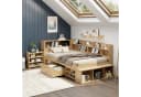 Flieks Kinderbett 90x200cm mit Schublade und Nachttisch Beige Bild 2