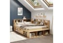 Flieks Massivholzbett Kinderbett 140x200 cm mit Ladefunktion Bild 1
