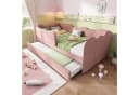 Flieks Daybett Rosa Samt mit Ausziehbett Bild 2