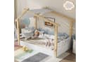 Flieks Kinderbett Hausdesign 90x200cm mit Lattenrost Bild 2