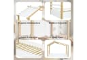 Flieks Kinderbett Hausdesign 90x200cm mit Lattenrost Bild 4