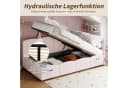 Flieks Polsterbett Hydraulisch Kinderbett Daybett 90x200cm USB-Aufladen Bild 3