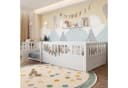 Flieks Kinderbett Massivholzbett 90x190cm mit Gitter Bild 2