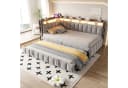 Flieks Daybett LED Polsterbett Schlafsofa 90x200cm Bild 2