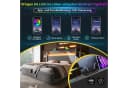 Flieks Polsterbett 90x200 Grau mit LED & USB Bild 4