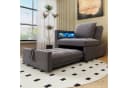 Flieks Daybett Polsterbett Schlafsofa mit verstellbarer Rückenlehne LED USB/Typ-C Bild 1