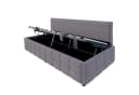 Flieks Daybett Hydraulisches Polsterbett Schlafsofa 90x200cm mit Stauraum Lattenrost Bild 5
