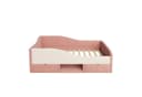 Flieks Kinderbett Einzelbett 90x190cm mit 2 Schubladen und offenem Staufach Bild 5