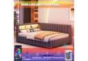 Flieks Daybett Polsterbett mit LED und USB grau Bild 3