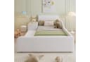 Flieks Polsterbett Kinderbett 90x200cm mit Schreibtisch und Hocker Bild 1