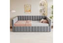 Flieks Daybett Polsterbett Schlafsofa Kinderbett 90x190cm mit Stautasche & Schubladen Bild 3